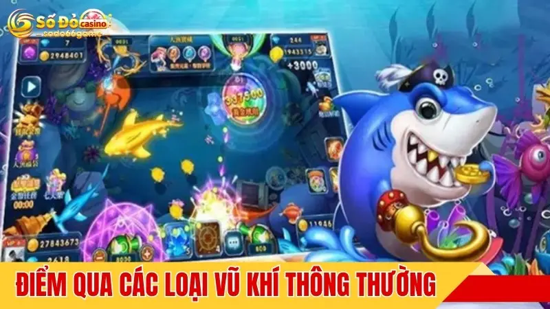 Điểm qua các loại vũ khí thông thường