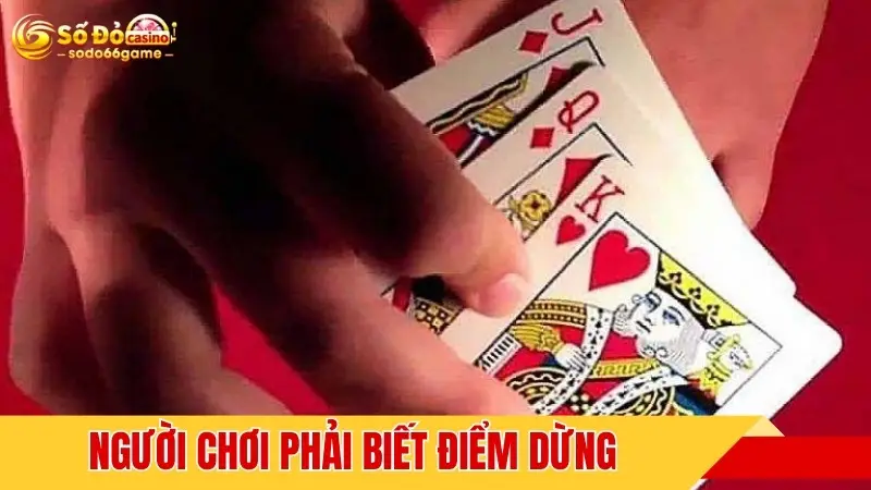 Người chơi phải biết điểm dừng